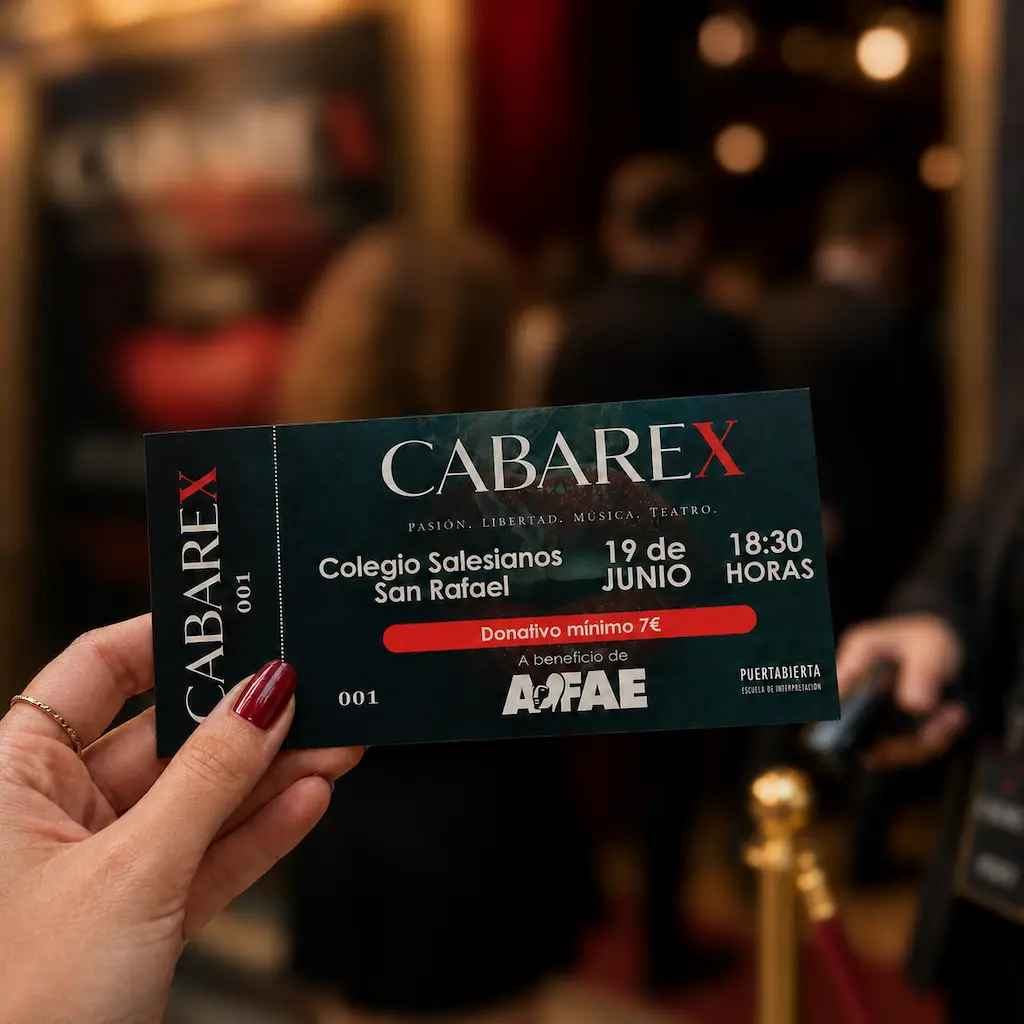 cabarex ticket diseño e impresión