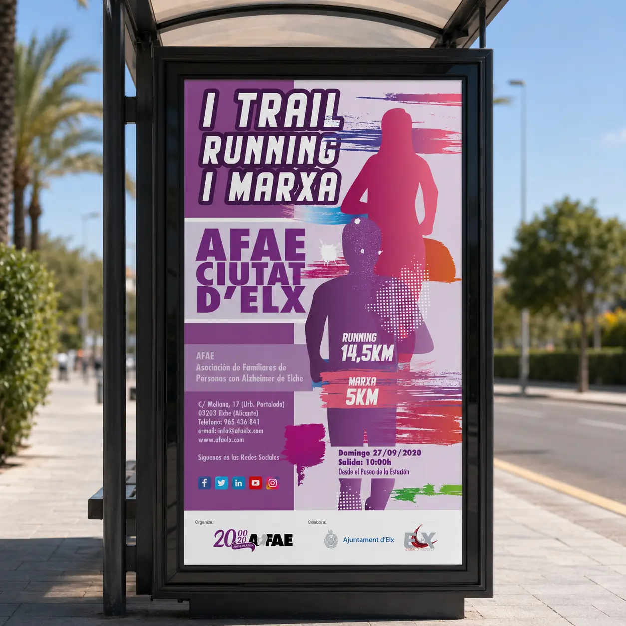 mup trail ruuning afae Publicidad exterior jmd soluciones graficas